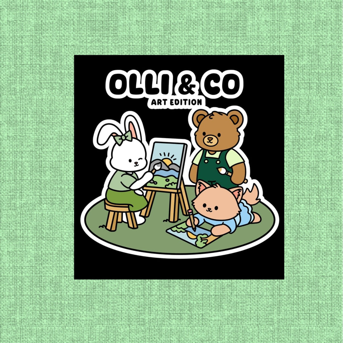 Olli & Co. Art Edition 3.5 x 3.5 Matte Lamination